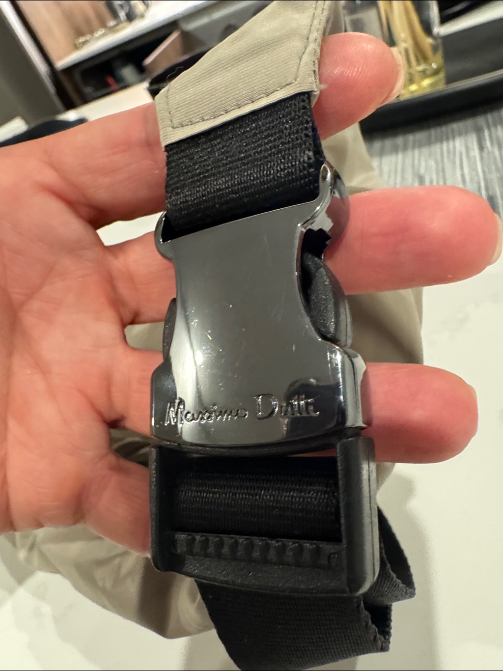 Massimo Dutti Fanny Bag- Greige — image 4 of 5
